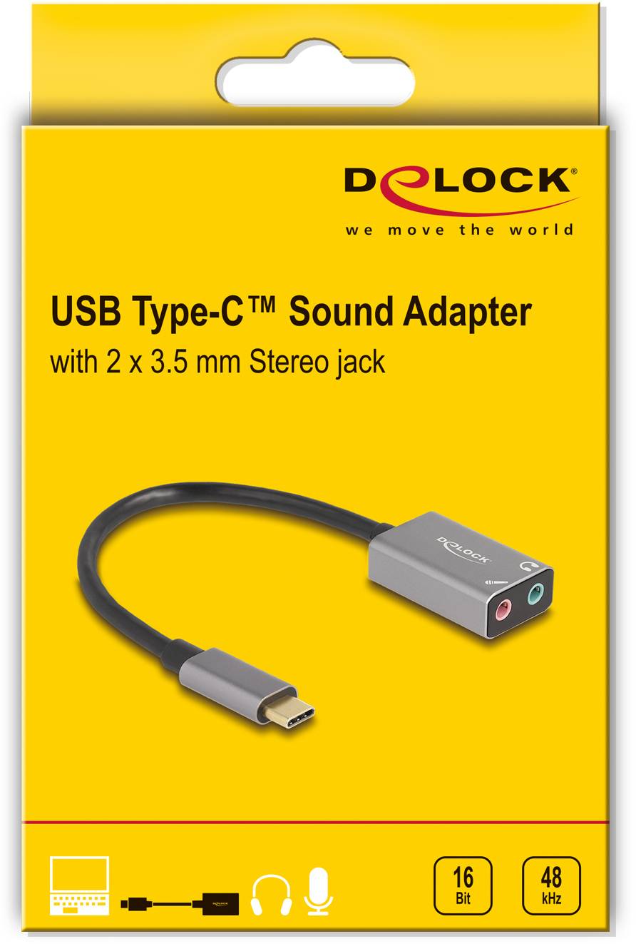 Delock 67071 2.0 Carte son externe-3