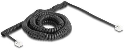 Delock téléphone (analogique) Câble de raccordement 10 m noir-2