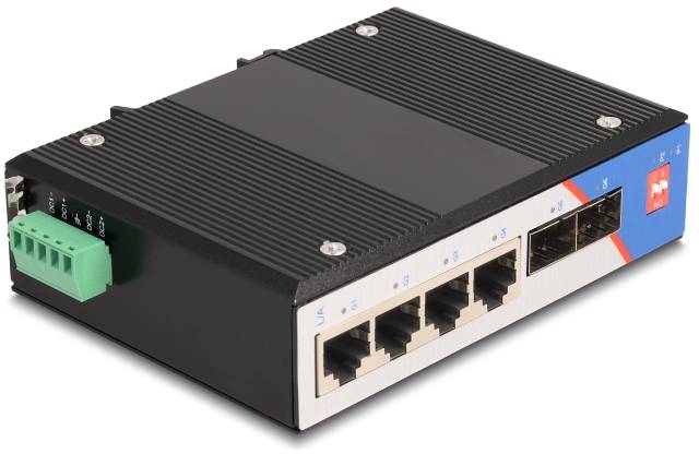 Delock 88015 88015 Switch réseau 4 ports 1 GBit/s-2