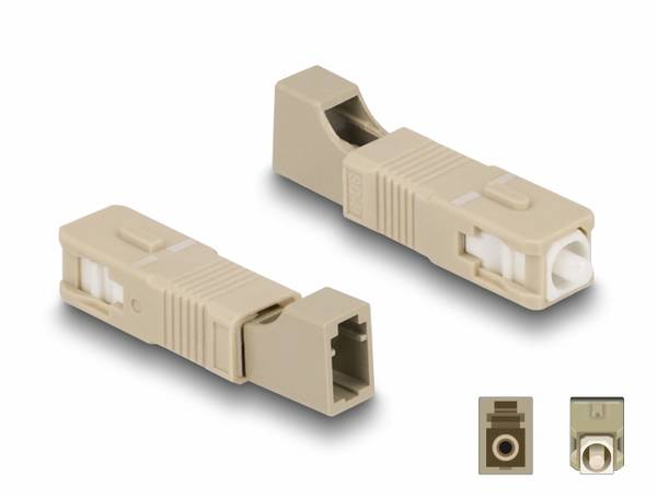 Delock Coupleur fibre optique 87942 socle adaptateur Bag