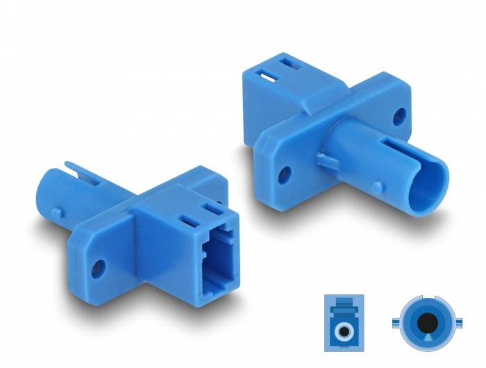 Delock Coupleur fibre optique 87938 socle adaptateur Bag-0