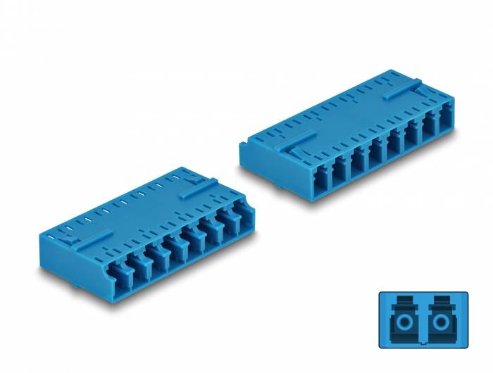 Delock Coupleur fibre optique 87930 socle adaptateur Bag-1