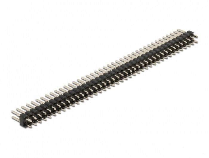 Delock Barrette mâle (standard) Nbr de rangées: 2 Nombre de pôles par rangée: 40 66700 1 set Bag-1