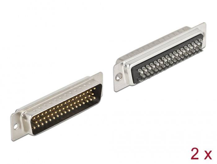 Delock 66705 Connecteur SUB-D - 2 pc(s) Bag-0