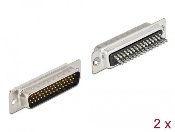 Delock 66707 Connecteur SUB-D  -   2 pc(s) Bag