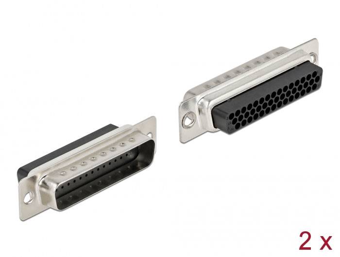 Delock 66714 Connecteur SUB-D - 2 pc(s) Bag-0
