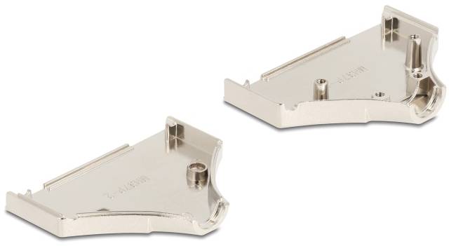 Delock 67137 67137 Capot SUB-D métal argent 1 pc(s) Bag-2