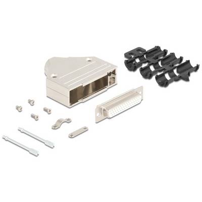 Delock 67139 67139 Capot SUB-D métal argent 1 pc(s) Bag-0