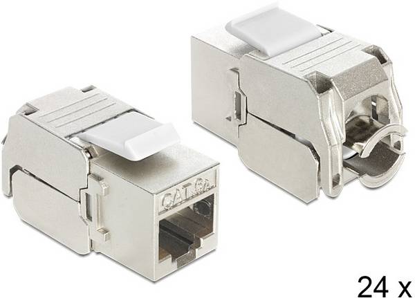 Delock 86405 Module RJ45 encastrable Keystone CAT 6a 1 pc(s)