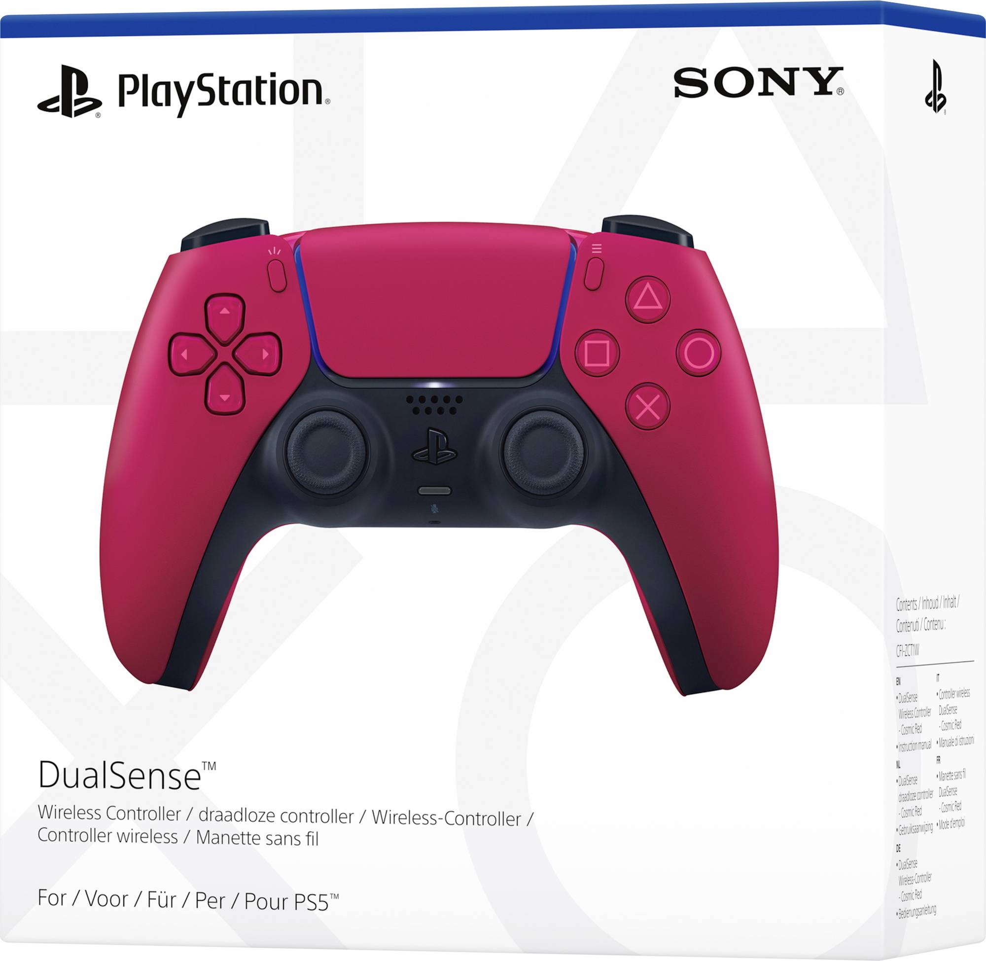 Sony DualSense V2 Manette de jeu Android, Mac, PC, PlayStation 5, iOS rouge-4