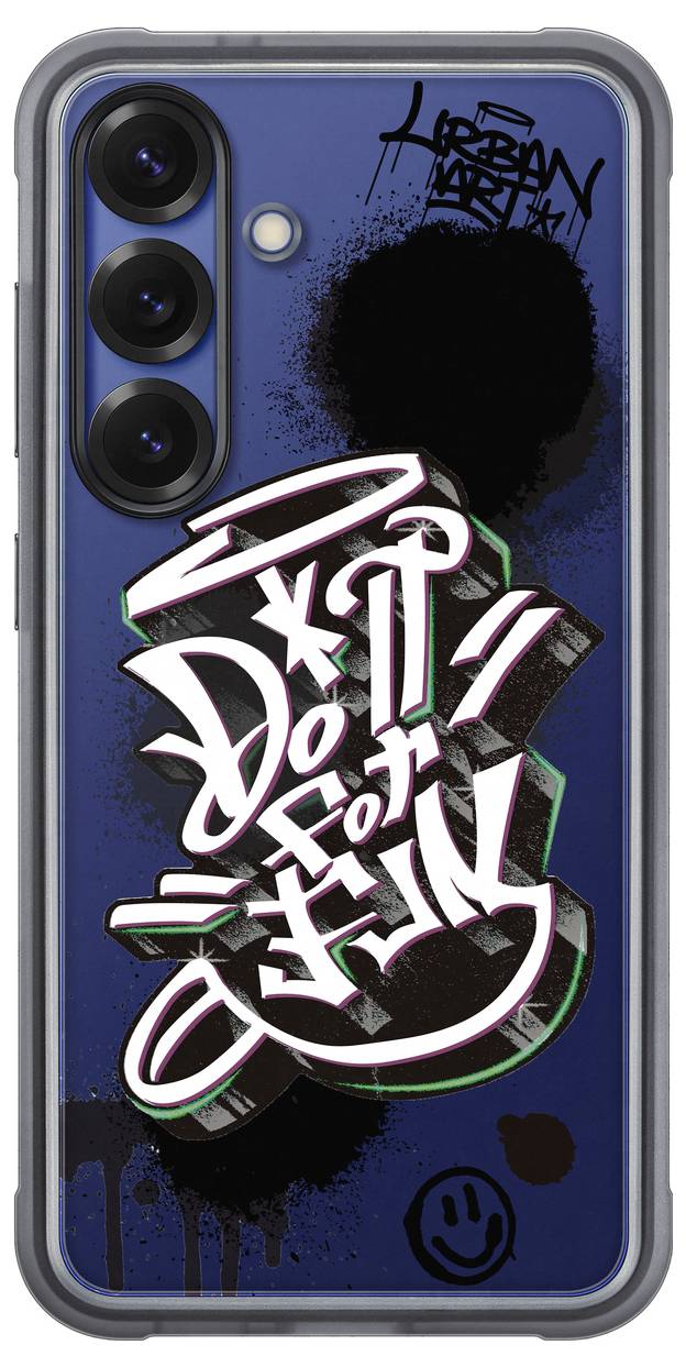 Coque de smartphone avec design de graffiti street art. L'inscription indique 'Do It For Fun'. En haut à droite est écrit 'Urban Lifestyle'.