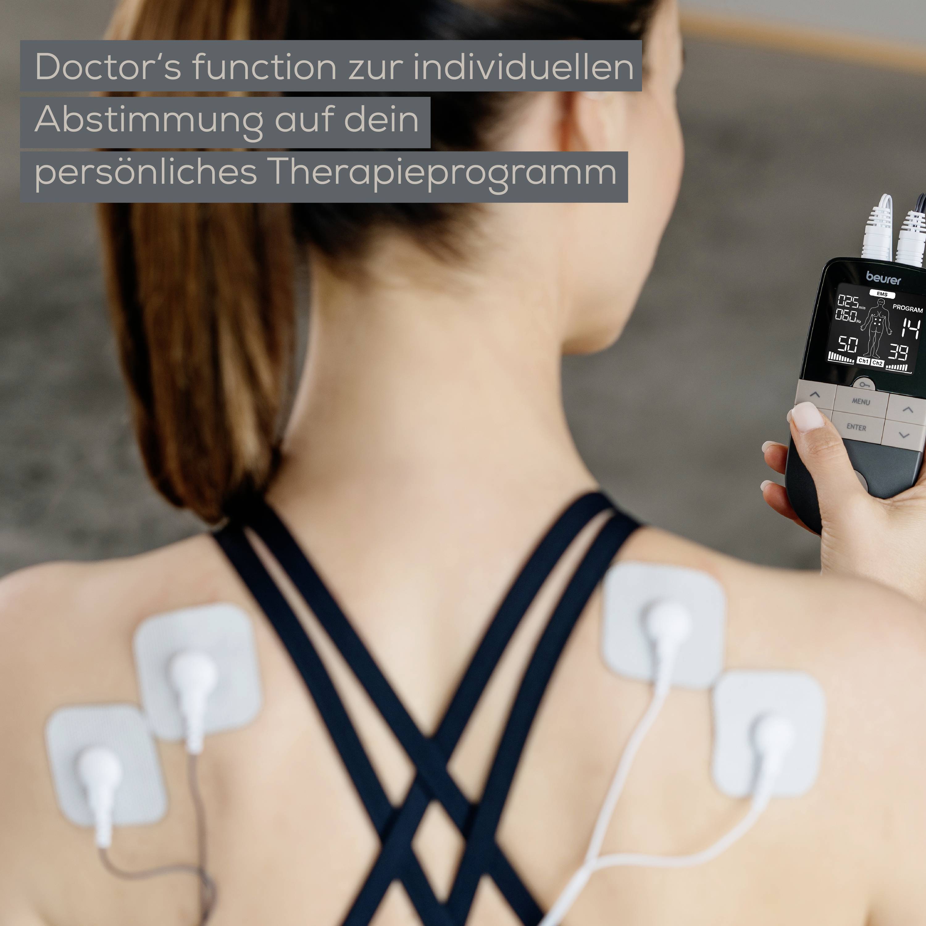 Fonction du médecin pour un réglage personnalisé de votre programme thérapeutique individuel