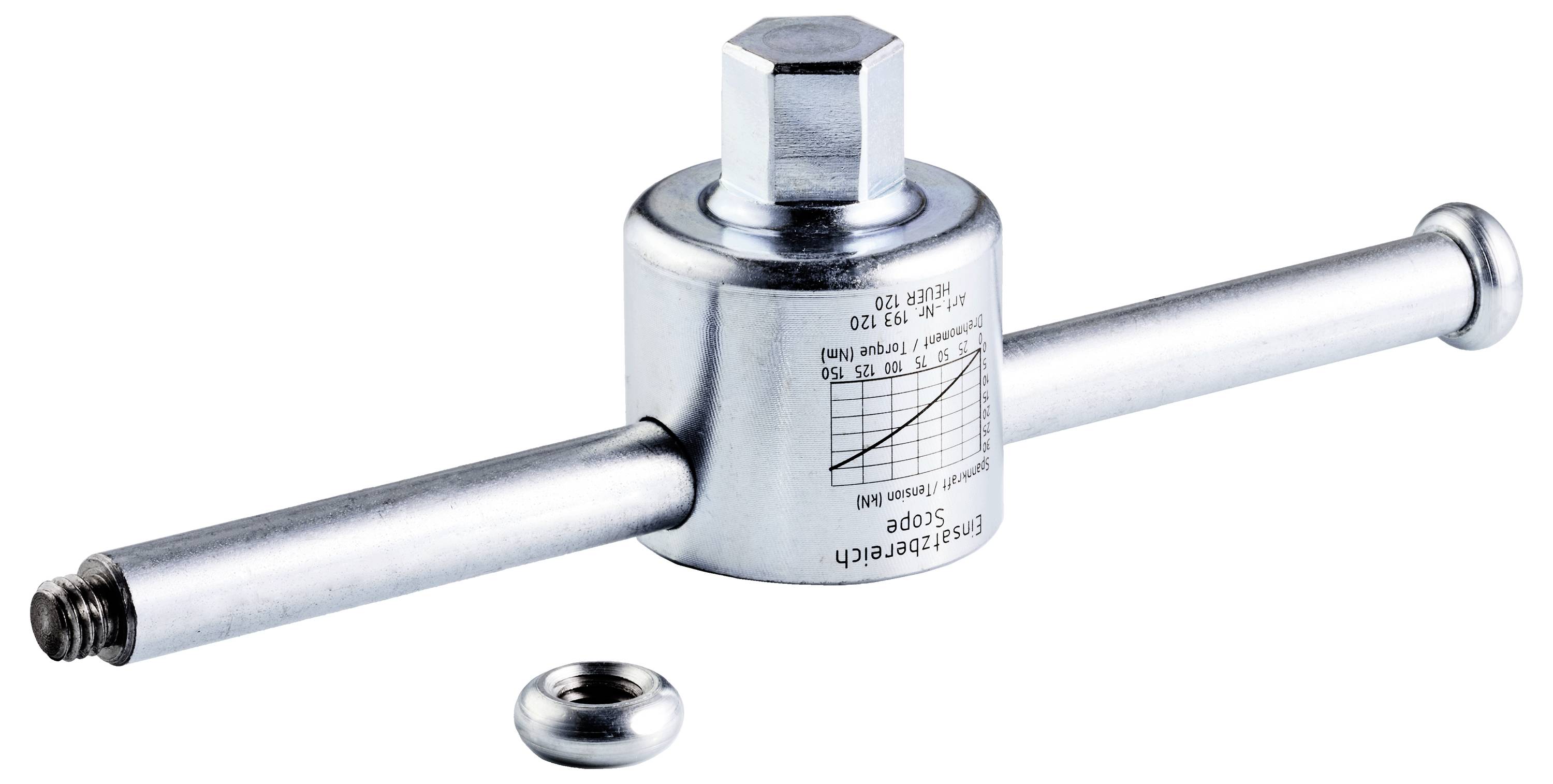 Un coupe-tube métallique réglable à deux poignées, adapté pour couper précisément des tuyaux. Un anneau amovible est placé à côté.