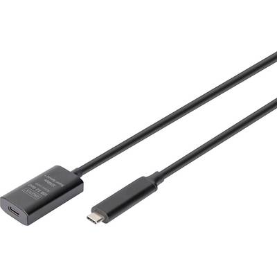Digitus Câble USB USB 3.2 Gen2, USB 3.2 Gen2, USB 3.2 Gen1, USB 3.2 Gen1, USB 3.1 Gen2, USB 3.1 Gen1, USB 3.0 USB-C®, US-0