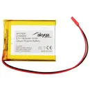 Akyga LP405063 Pack de piles rechargeables x batterie spéciale LiPo 3.7 V 1400 mAh