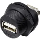Prise USB 2.0 vers prise IP67 (filetage) TC-E13T-FU2-PRF TC-13543548 TRU COMPONENTS Contenu: 1 pc(s)