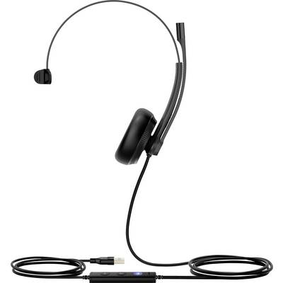 Yealink Yealink USB Headset UH34 Mono Teams Micro-casque supra-auriculaire filaire Mono noir Suppression du bruit du mic-0