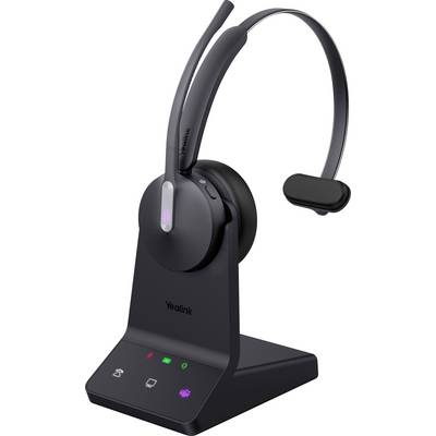 Yealink Yealink Headset WH64 Mono Teams Micro-casque supra-auriculaire noir-0