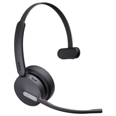 Yealink Yealink Headset WH64 Mono UC Micro-casque supra-auriculaire sans fil Mono noir Suppression du bruit du microphon-2