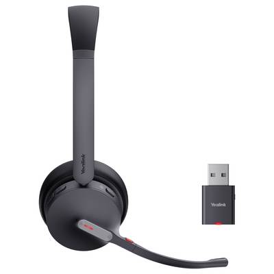 Yealink Yealink Headset WH64 Hybrid Dual UC Micro-casque supra-auriculaire sans fil Stereo noir Suppression du bruit du -2