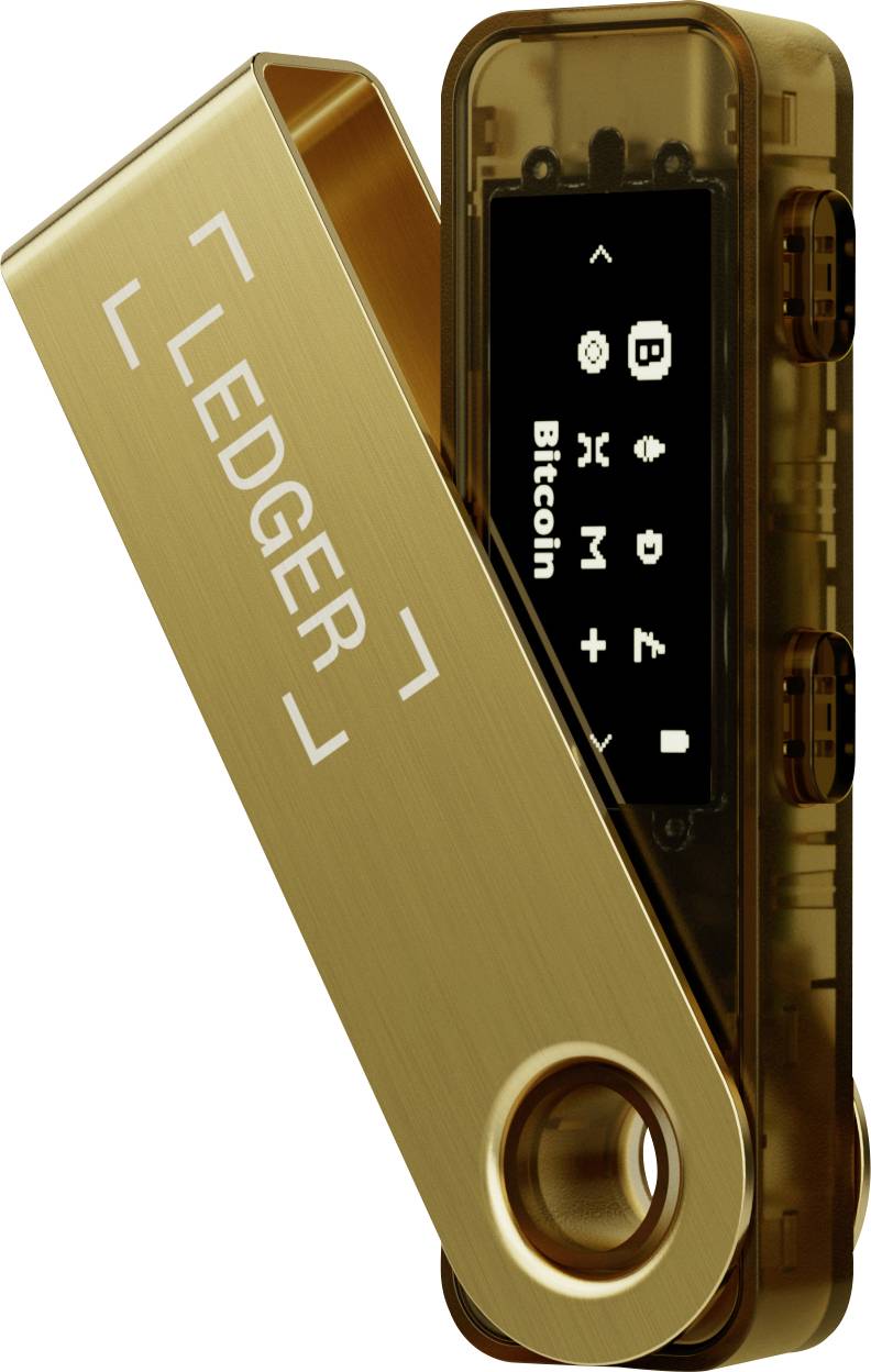 Ledger Nano S Plus Portefeuille électronique or USB-C® 1 pc(s) LNSP-GOLD-ENDEPT