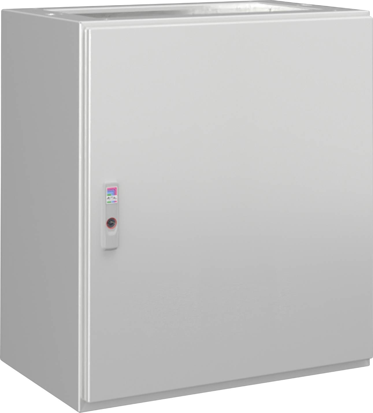 Rittal CX 6700.000 Partie inférieure de boîtier pupitre (l x H x P) 600 x 675 x 400 mm Tôle d'acier gris (RAL 7035) 1 pc