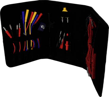 KS Tools 150.0895 Kit de câbles de test et de mesure 12/24V, 25 pcs