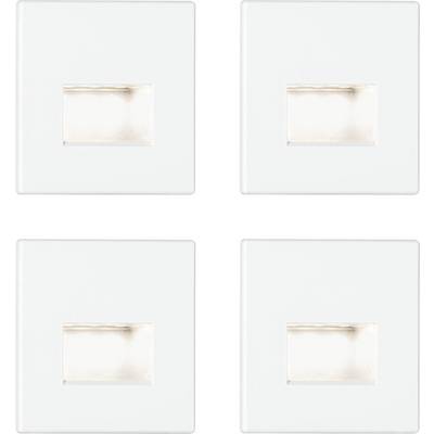 Paulmann 41309 41309 Applique à LED encastrable jeu de 4 LED LED blanc mat-0
