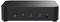 Station d'accueil noire pour ordinateur avec un interrupteur réseau, deux ports USB 10G sur les côtés gauche et droit, deux ports USB 10G bleus et une prise casque.