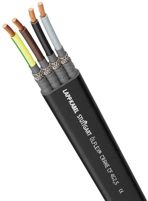 LAPP 0041075/1000 Câble en nappe 4 x 1.5 mm² 1000 m