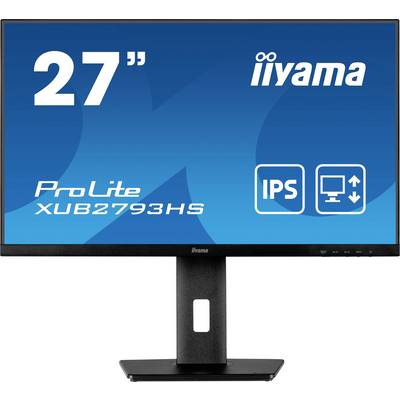 Moniteur IPS de 27 pouces d'iiyama, modèle 'ProLite XUB2793HS', idéal pour les applications de bureau et l'utilisation multimédia.