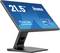 Un moniteur écran large de 21,5 pouces de la marque Iiyama, modèle ProLite T2252MSC, affiche des informations sur les technologies IPS et PCAP.