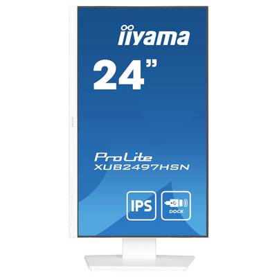 Écran de 24 pouces iiyama, modèle ProLite XUB2497HSN, avec technologie IPS et fonction dock.