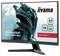 Moniteur de la marque iiyama 'G-Master', modèle GC2480HSU RED EAGLE, 24 pouces, temps de réponse de 0,5 ms, dalle VA, écran incurvé 1500R.