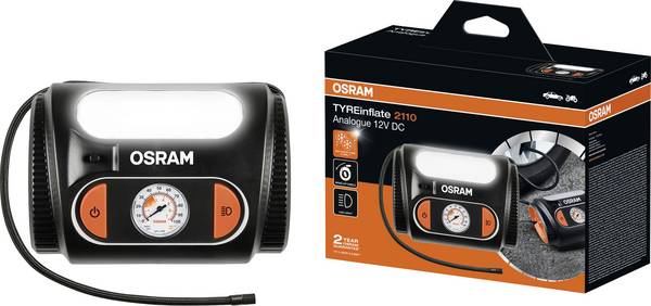 Osram Automotive OTI2110 Compresseur TYREinflate 2110 6.9 bar manomètre analogique