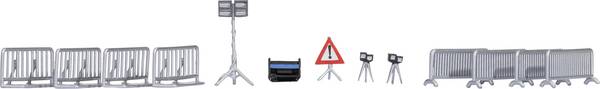 NOCH  14821 Accessoires de police H0 modèle fini