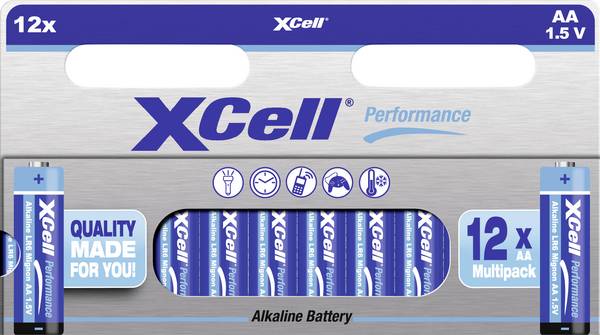 XCell Pile LR6 (AA) alcaline(s) 1.5 V 12 pc(s)