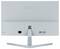 Face arrière d'un écran Asus au design clair, avec un socle central et des ports d'alimentation et HDMI situés sur le côté droit.