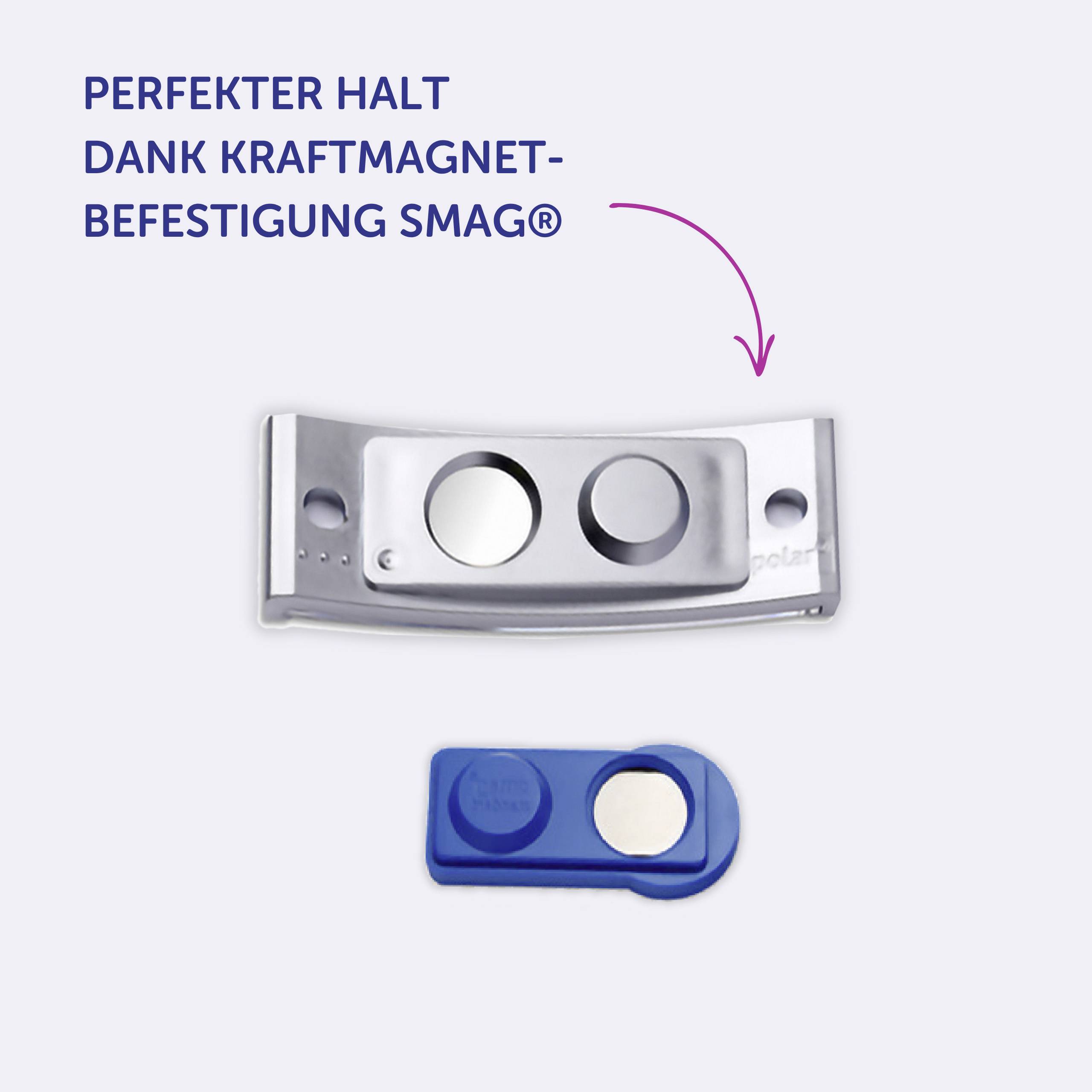 Avery-Zweckform POL35MA66-5DR Porte-badge (l x H) 80 mm x 34 mm 5 pc(s)-9