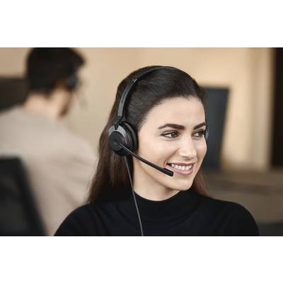 Jabra Evolve2 30 SE Micro-casque supra-auriculaire filaire Stereo noir Suppression du bruit du microphone, Noise Cancell-6