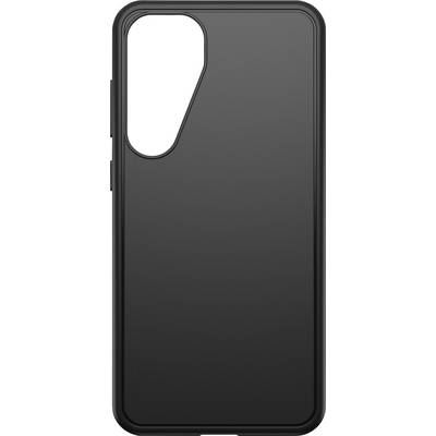 Coque de smartphone noire avec découpe pour l'appareil photo et les boutons sur le côté.