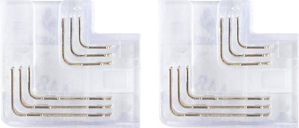 71203 MaxLED Paulmann Home Connecteurs coudés à 90°     argent