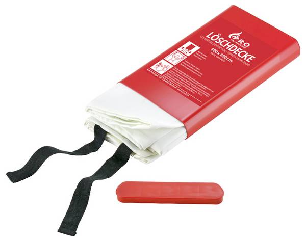 P.R.O.  Löschdecke PRO, 100 x 100 cm  800.115  Couverture anti-feu  100 mm x 100 mm