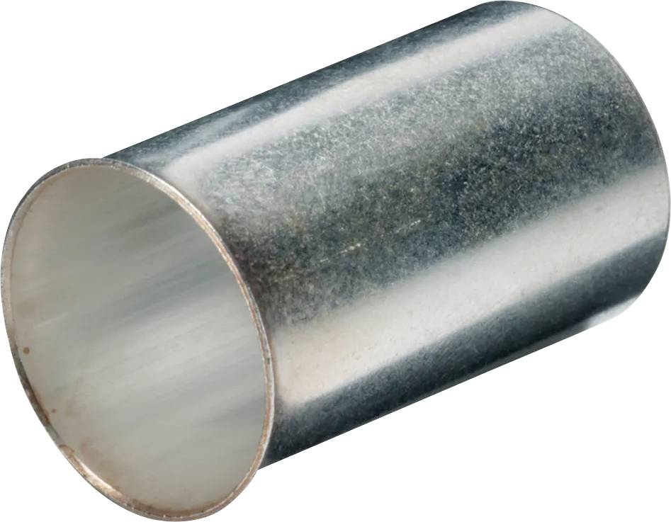 Goupille conique métallique, légèrement inclinée, avec une surface brillante et lisse.