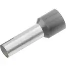 Cimco 187006 Embout simple d'extrémité de câble 0.75 mm² partiellement isolé gris 100 pc(s)