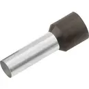 Cimco 187013 Embout simple d'extrémité de câble 1.5 mm² partiellement isolé noir 100 pc(s)