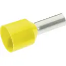 Cimco 187305 Embout simple d'extrémité de câble 6 mm² partiellement isolé jaune 100 pc(s)