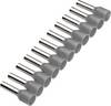 Cimco 187501 Embout simple d'extrémité de câble 0.75 mm² partiellement isolé gris 500 pc(s)