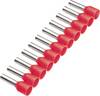 Cimco 187502 Embout simple d'extrémité de câble 1 mm² partiellement isolé rouge 500 pc(s)