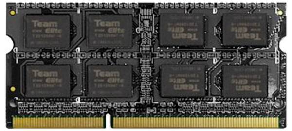 Team Group TED3L4G1600C11-S01 Module mémoire pour PC portable DDR3 4 GB 1 x 4 GB 1600 MHz SO-DIMM 204 broches CL11 TED3L4G1600C11-S01